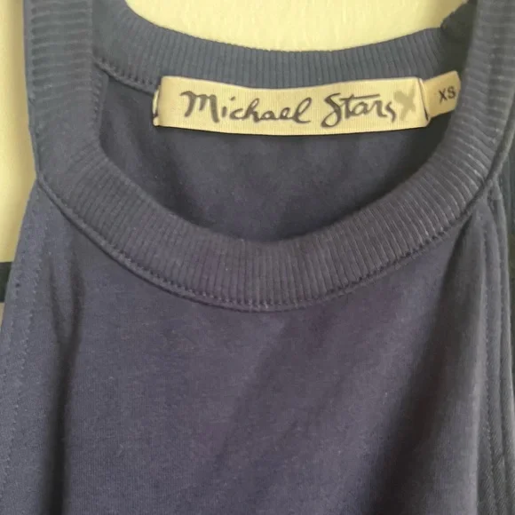 Michael Stars ⭐️💙⭐️ Navy Midi Dress - Picture 3 of 6